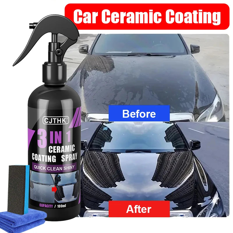 Car Ceramic Nano Coating Liquid Hydrophobic Layer Polishing Paint Coating Agent - AUTOPLUG
