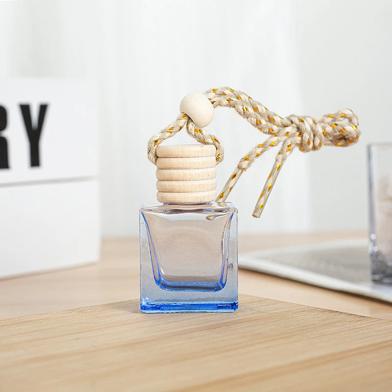 1PC Dyed Square Cap Car Essential Oil Diffuser Fragrance Air Freshener - AUTOPLUG